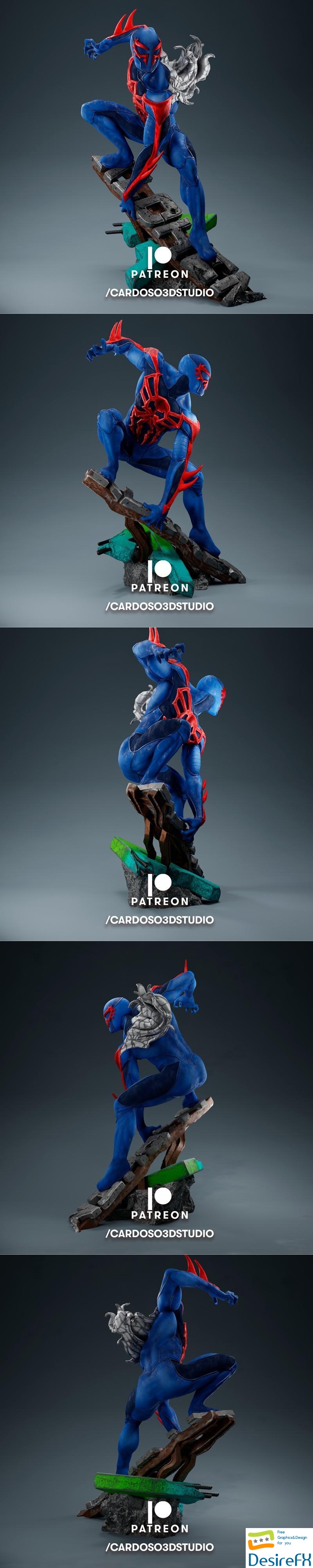 Cardoso 3d Studio - Spider man 2099 3D Print