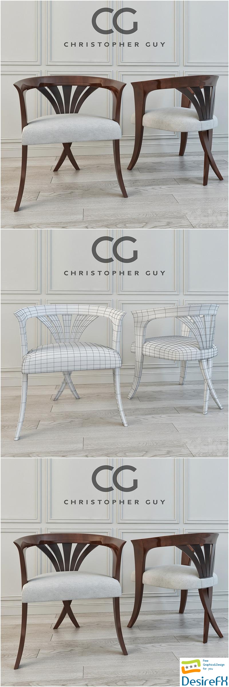 Chair Christopher Guy 3D Model