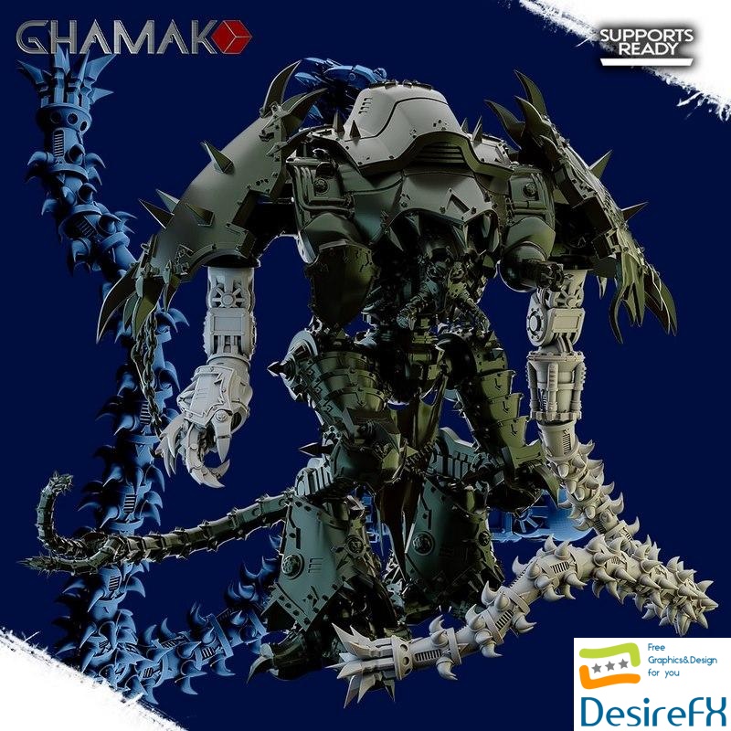 Chaos Titan Extra Weapon - 3D Print