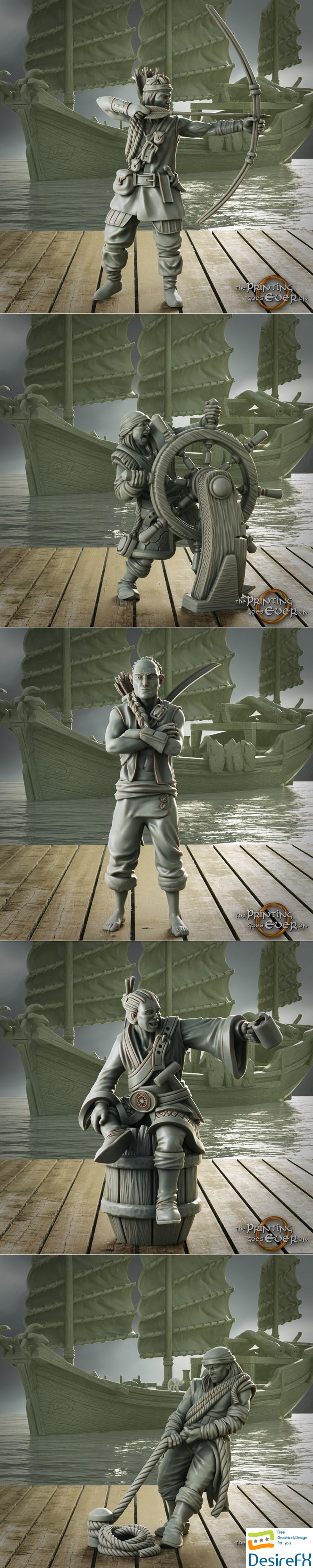 Chapter 35 - Pirates of the Eastern Seas 3D Print