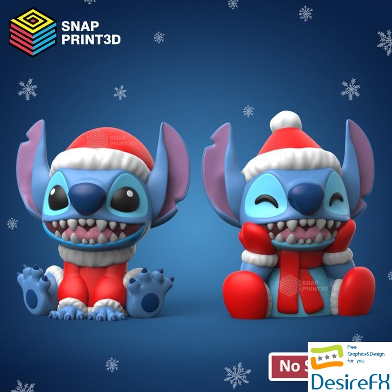Christmas Stitch 3D Print