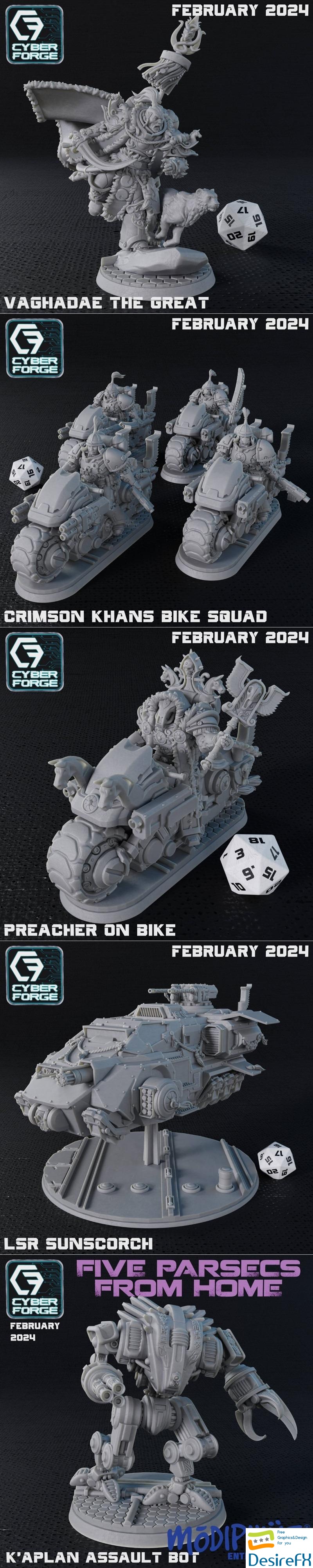 Cyber Forge - Far from Home February 2024 3D Print