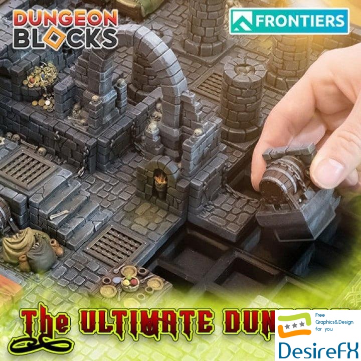 Dungeon Blocks - The Ultimate Dungeon 3D Print