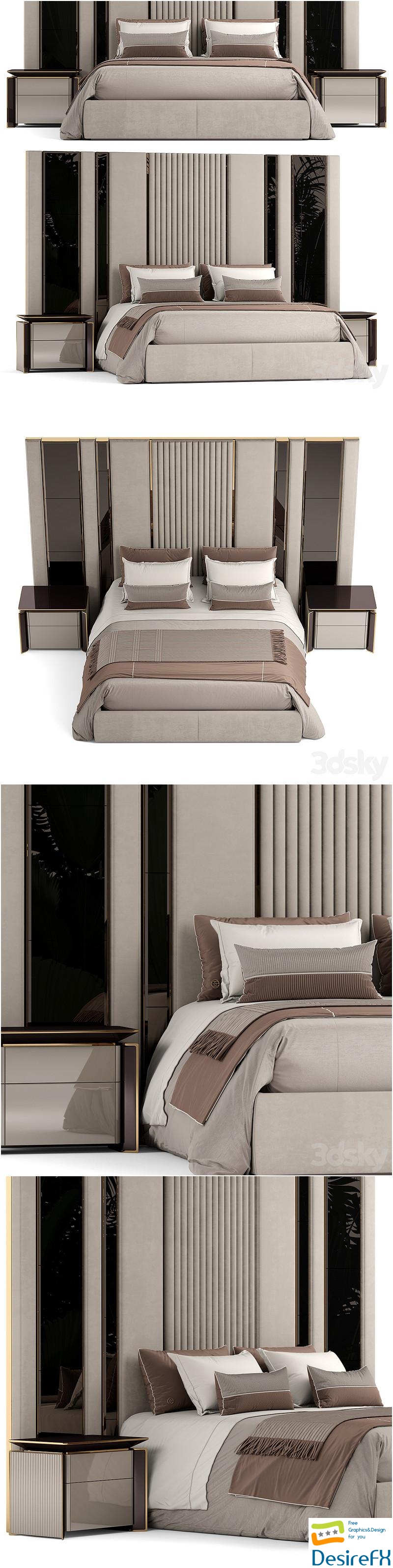 Elve luxury bed 3D Model