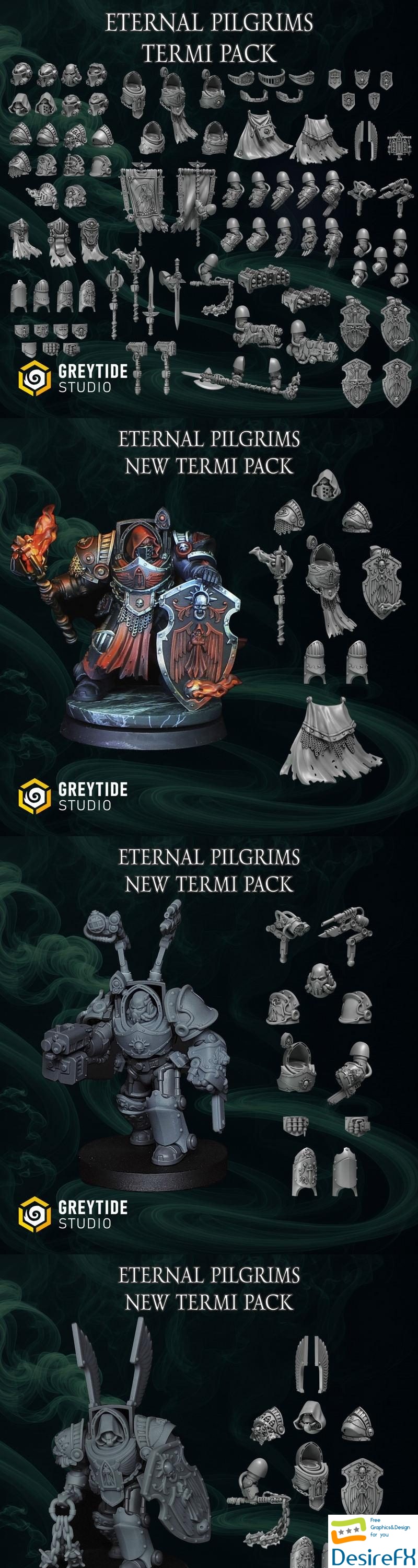 Eternal Pilgrims Termi Pack - 3D Print