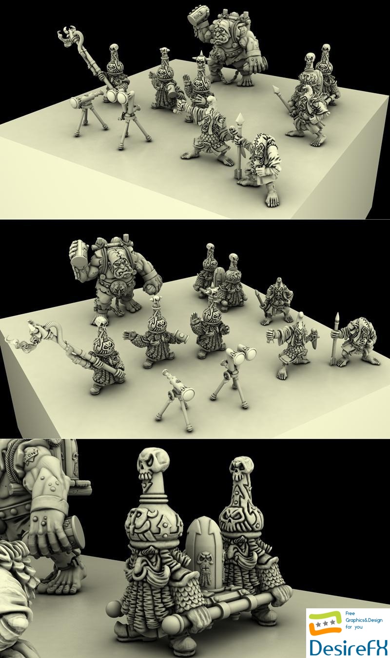 Fabelzel And Friends - Max152 3D Print