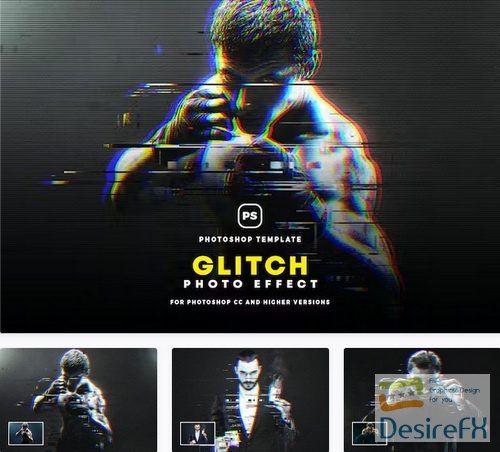 Glitch Photo Effect - 6WW2PFJ