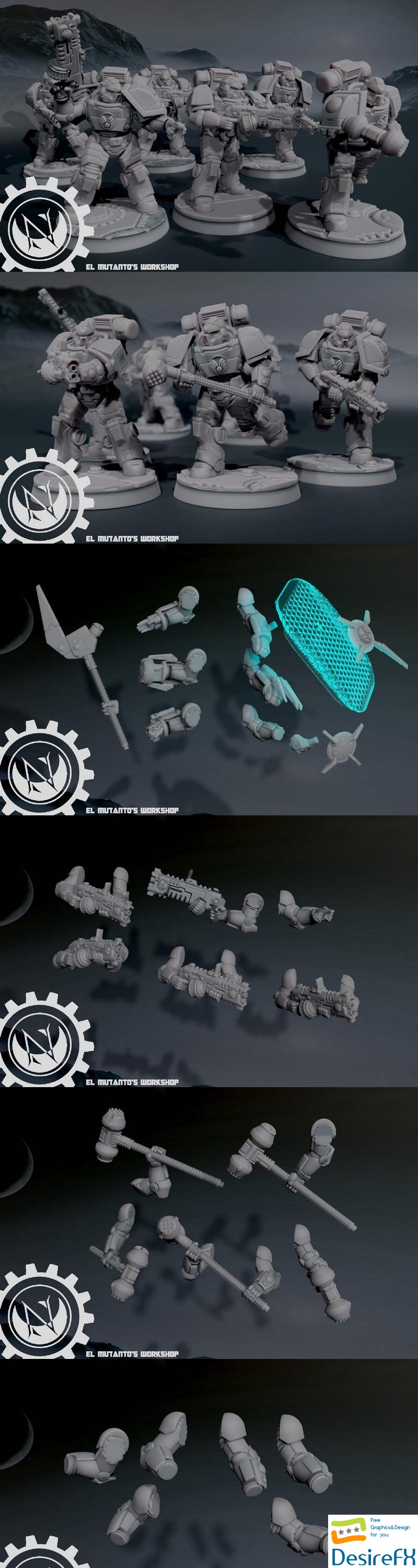 Gue’ron’Vesa MKII - 3D Print