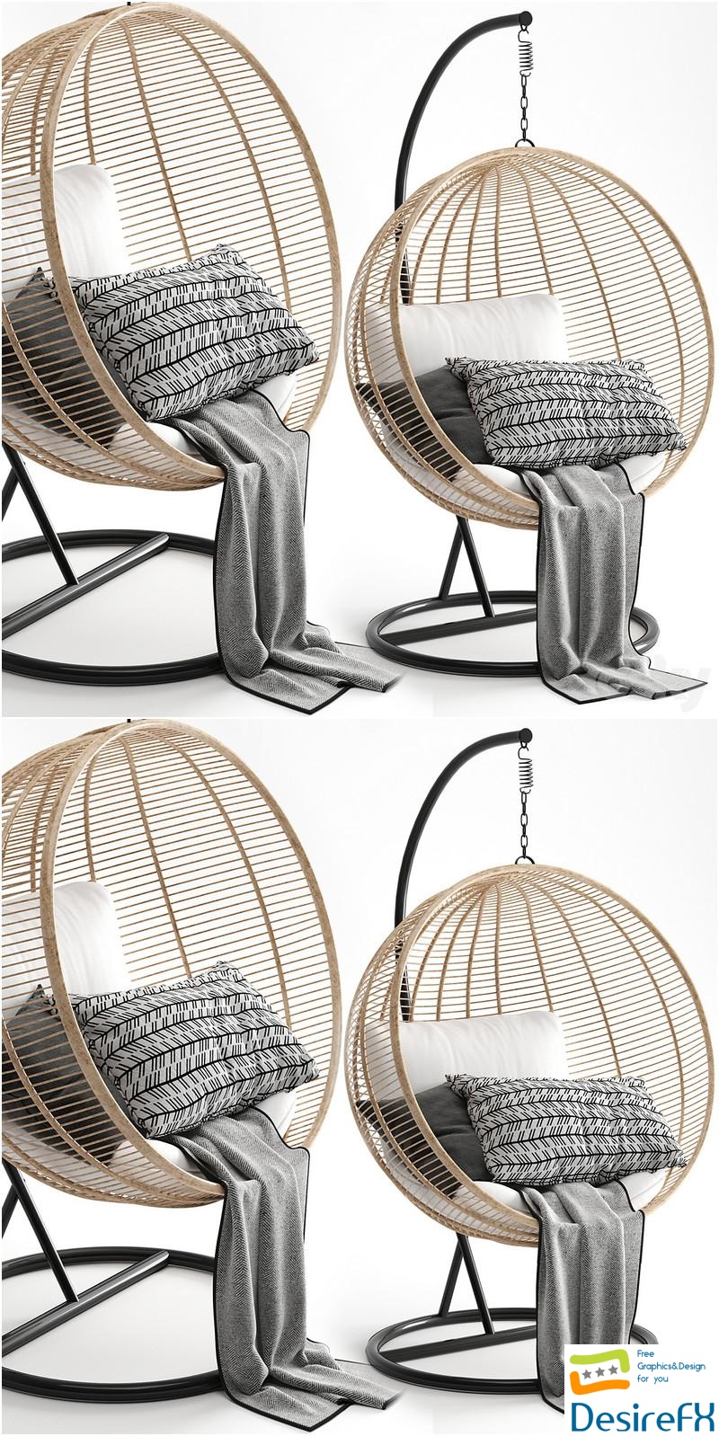 Hanging chair 3D Model
