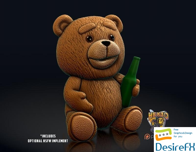 Hex3D - Ted v1-2 3D Print