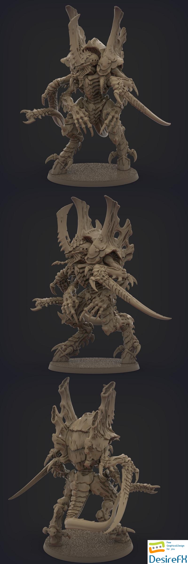 Hive Tyrant - 3D Print