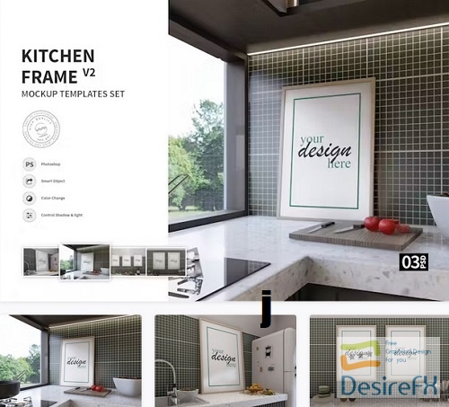 Kitchen Frame vol.01 - Mockups - 91954173