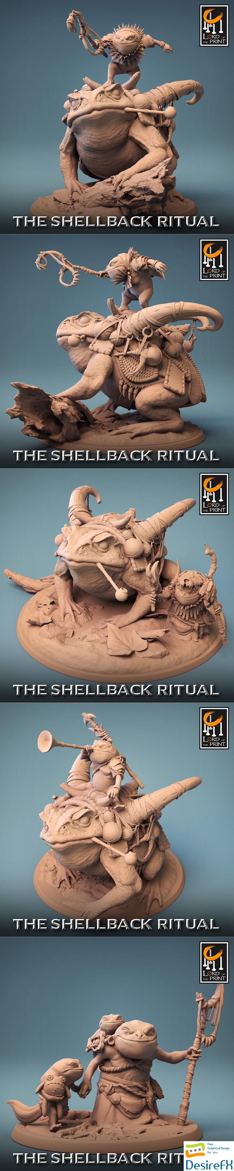 Lord of the Print - Shellback Ritual October 2023 3D Print