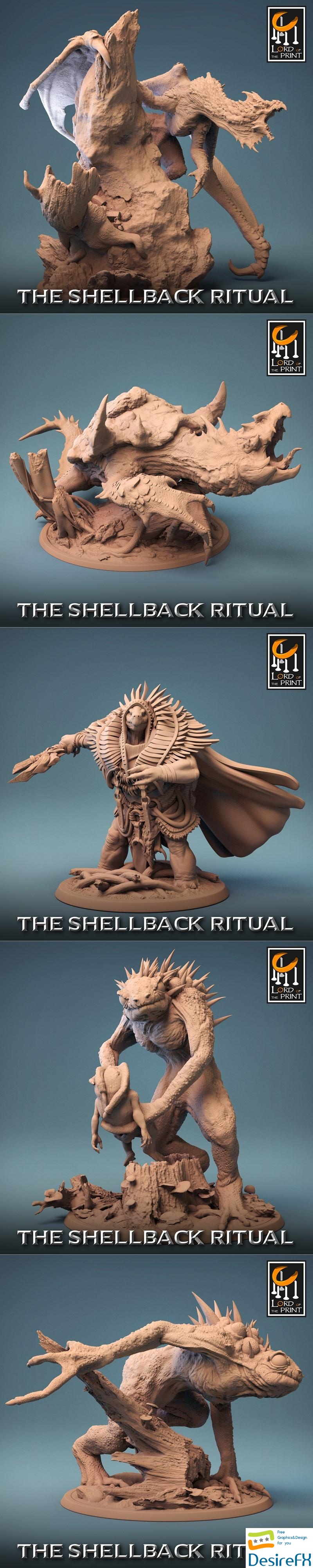 Lord of the Print - Shellback Ritual October 2023 3D Print