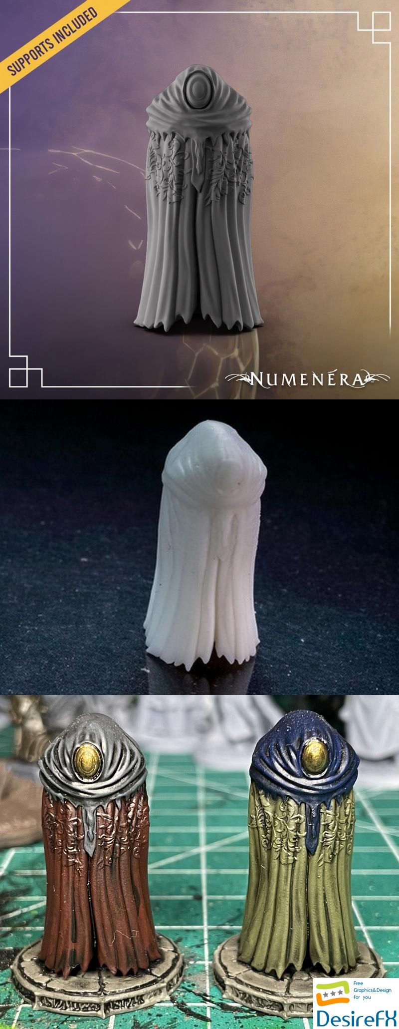 Numenera - Philethis - 3D Print