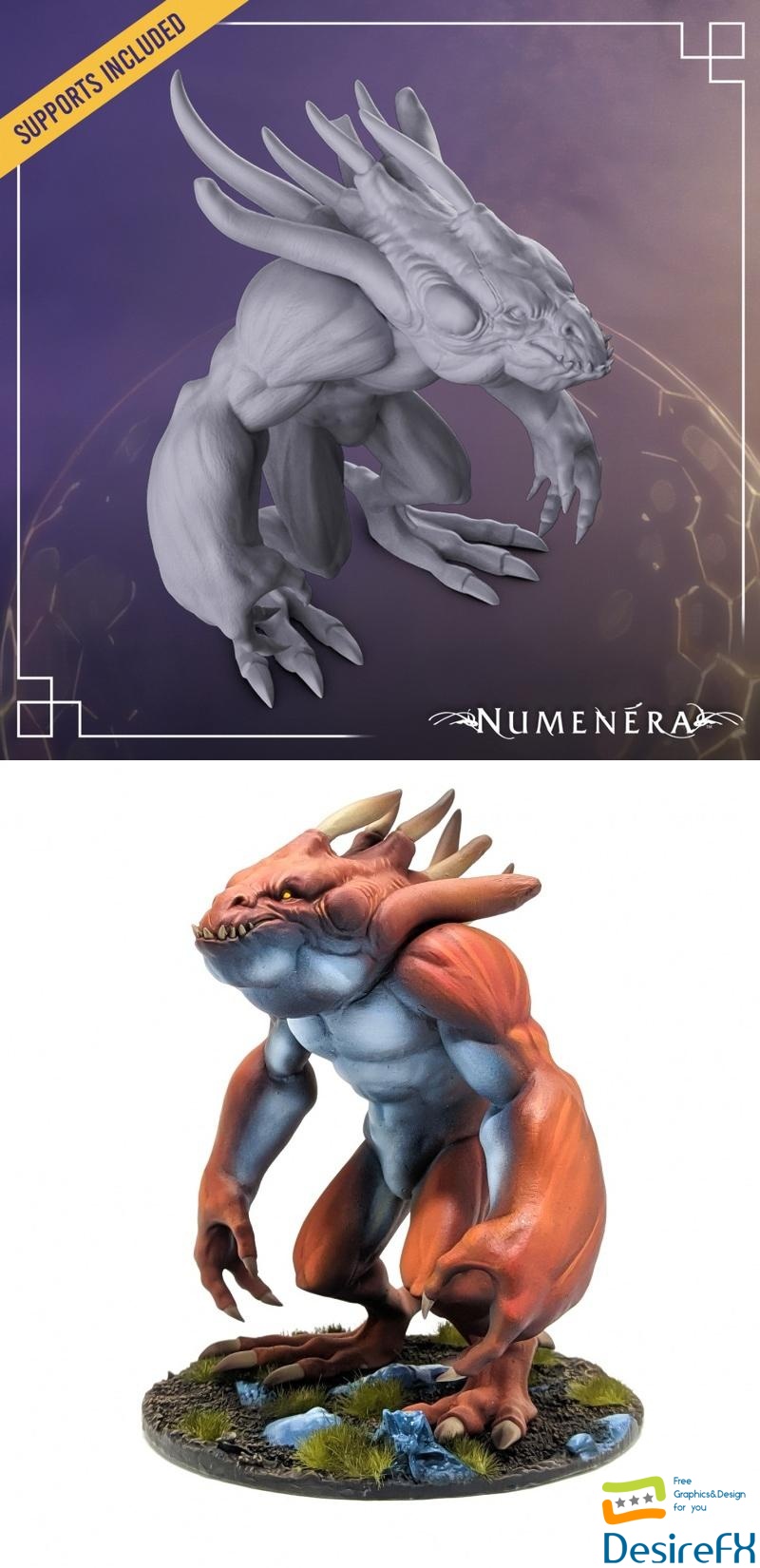 Numenera - Titanothaur - 3D Print