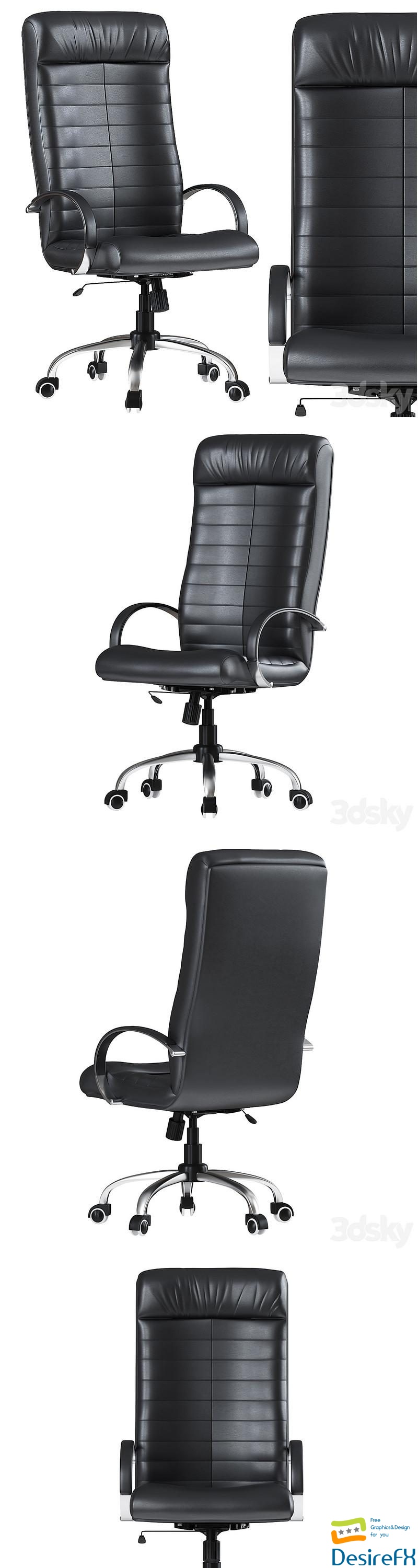 Office Chair2 Consul Conference 3D Model
