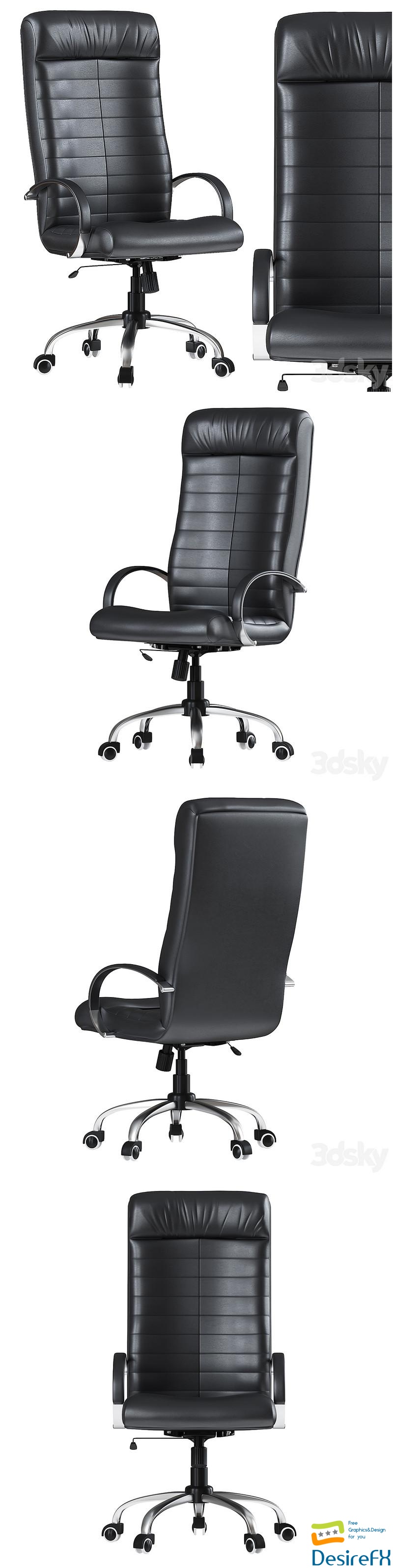 Office Chair2 Consul Conference 3D Model