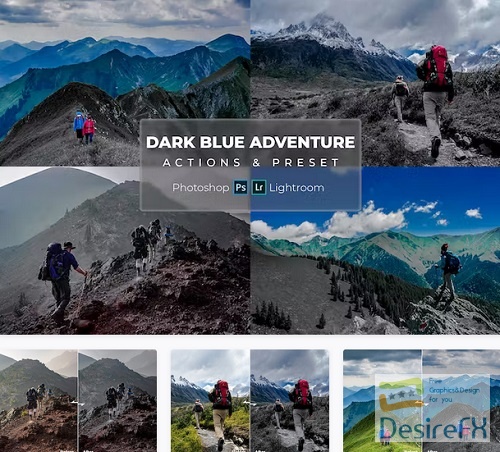 Preset & Action Blue Dark Adventure - G3FXC7A