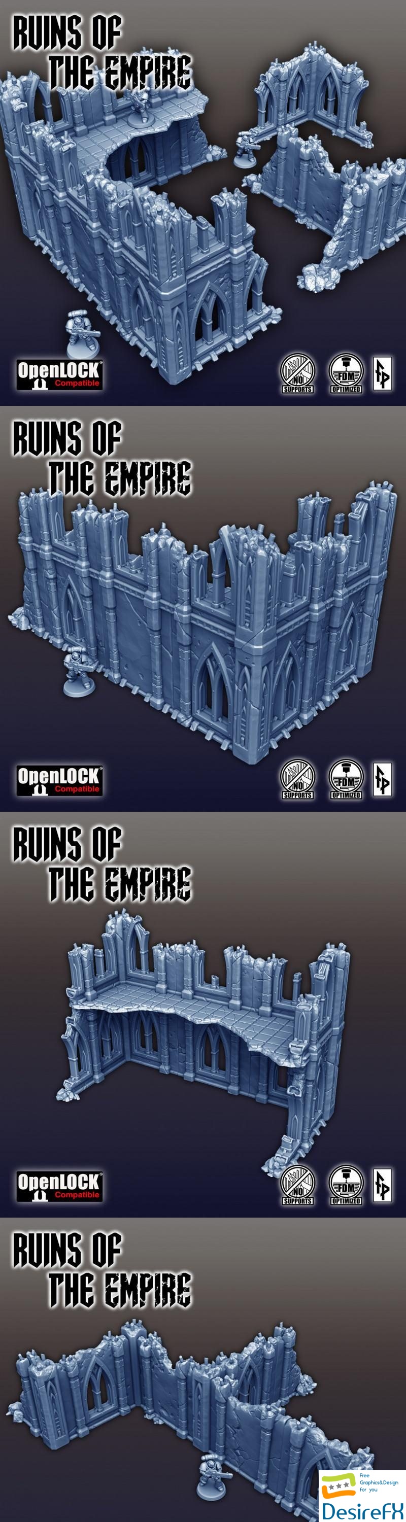 Ruins of the Empire - 3D Print
