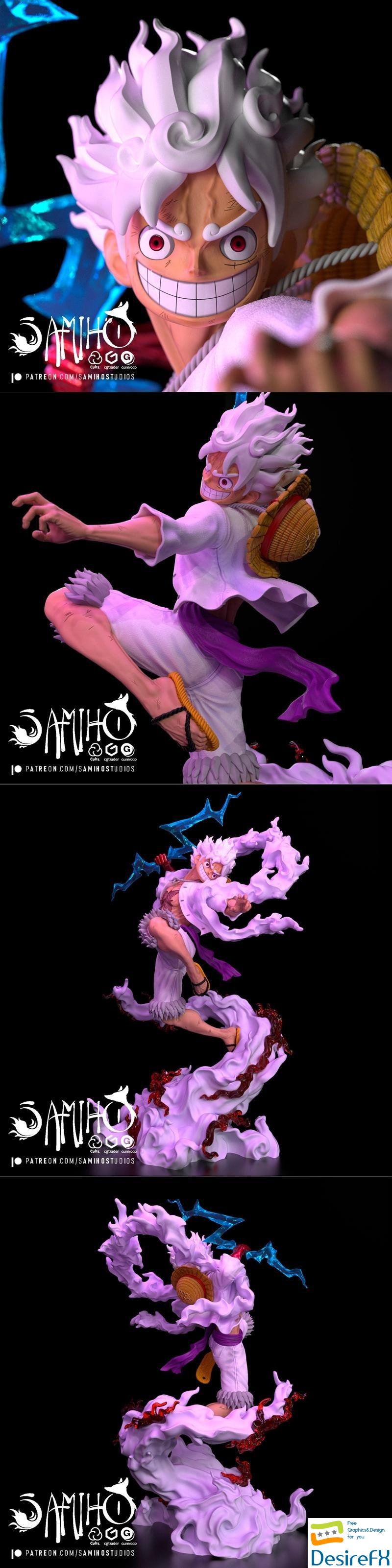 Samiho Studios - Lufy gear 5 3D Print