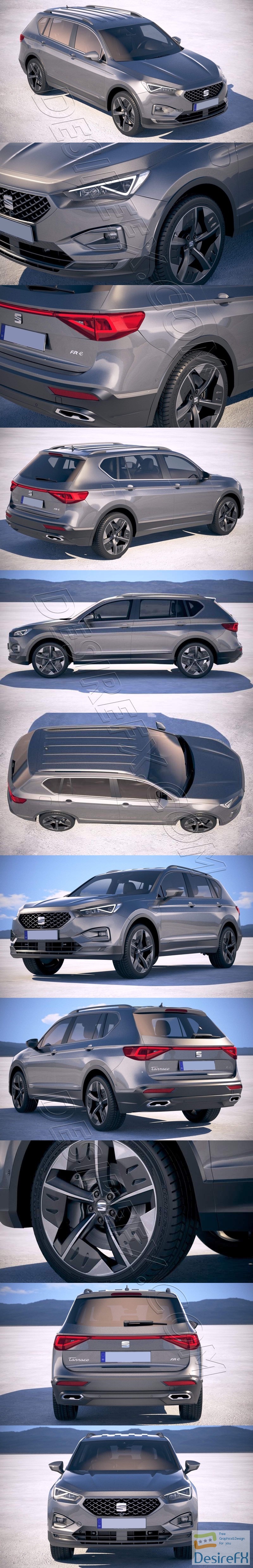 Seat Tarraco PHEV 2020 3D Model