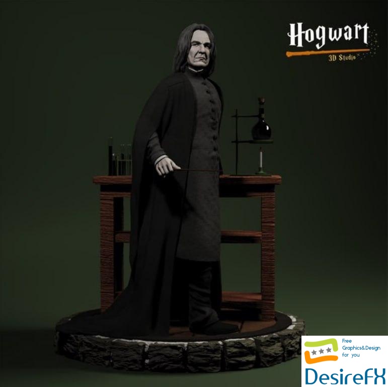 Severus Snape Statue - 3D Print