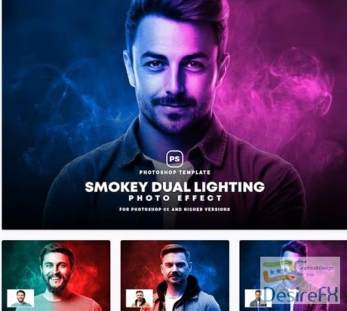 Smokey Dual Llighting Effect - 62KAN49