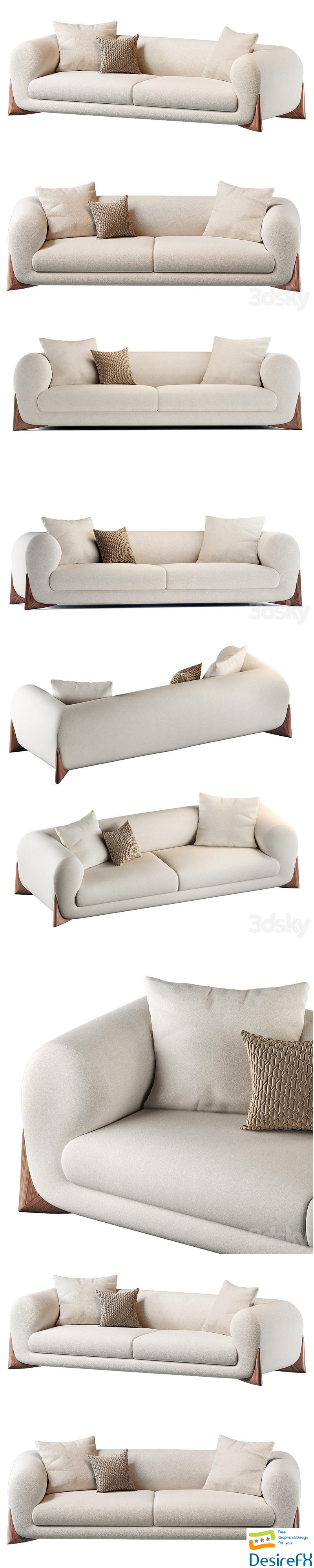 Sofa PORADA SAFTBAY 3D Model