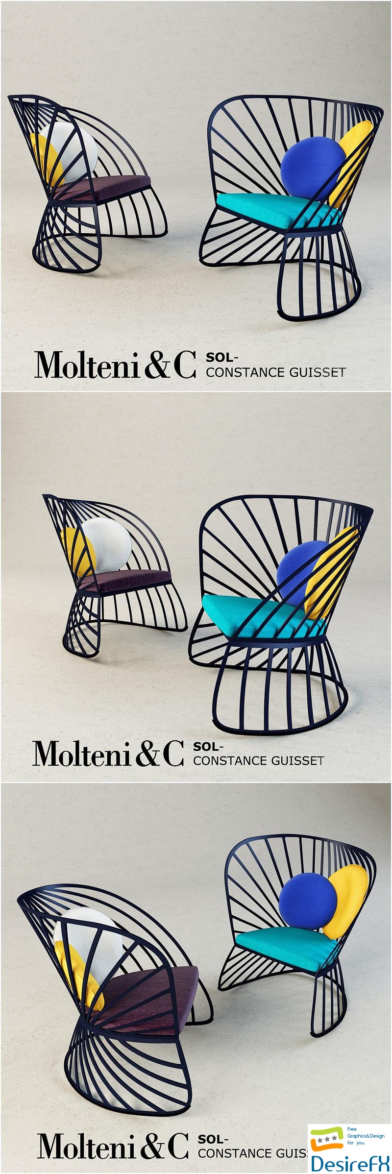 Sol chair 3D Model