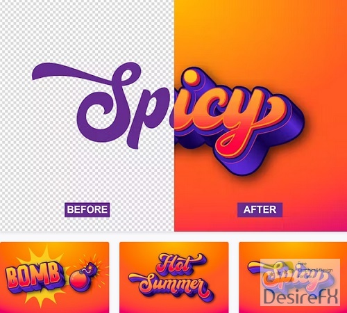 Spicy Text Effect - 7GYQHAE