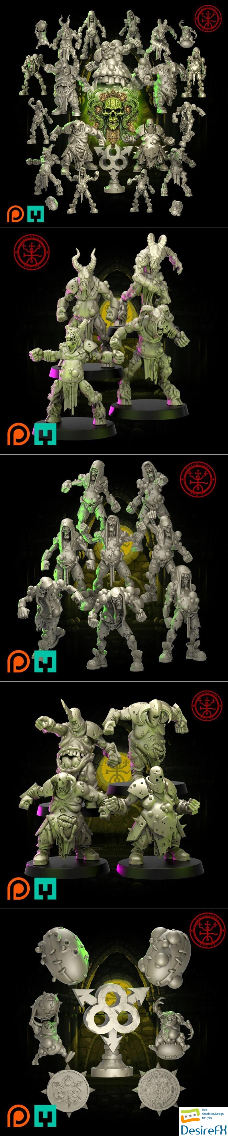 Torchlight Models - Juggernaut of Filth 3D Print