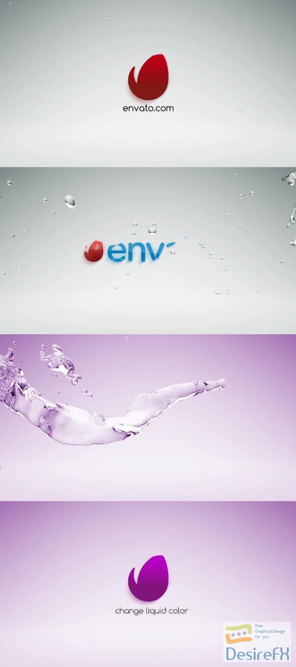 VideoHive Clean Liquid Logo 13207348