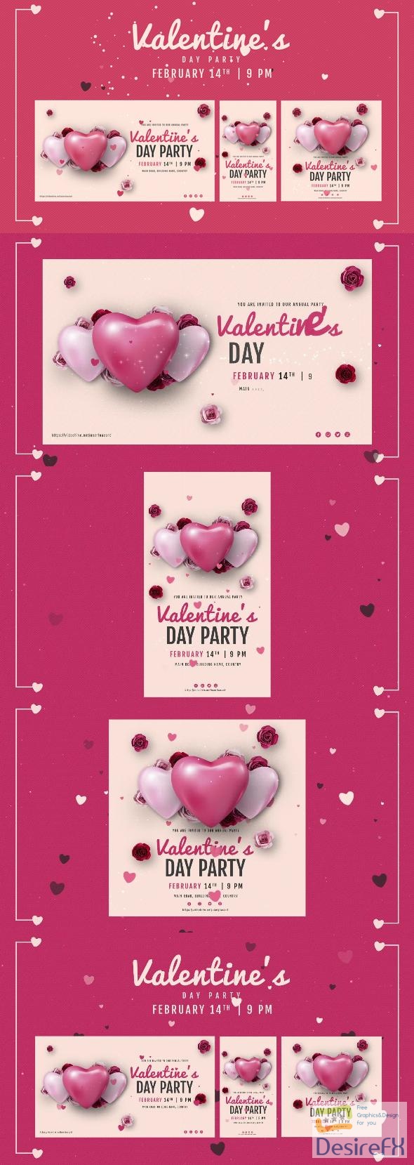 VideoHive Happy Valentine’s Day Party 50279043