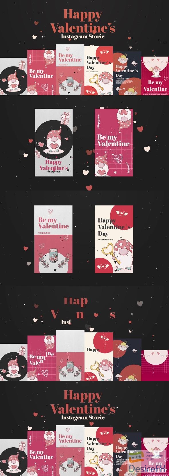VideoHive Happy Valentines Instagram Storie 50302602