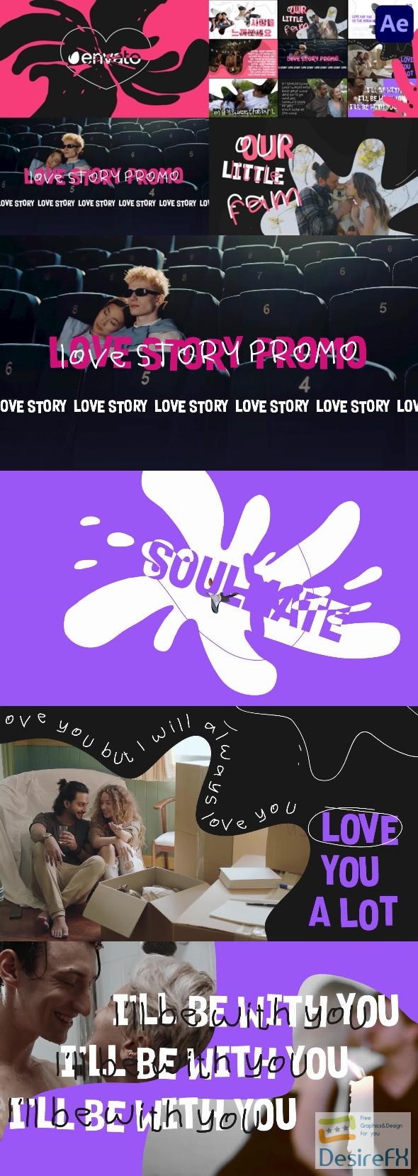 VideoHive Love Story Promo for After Effects 50253156