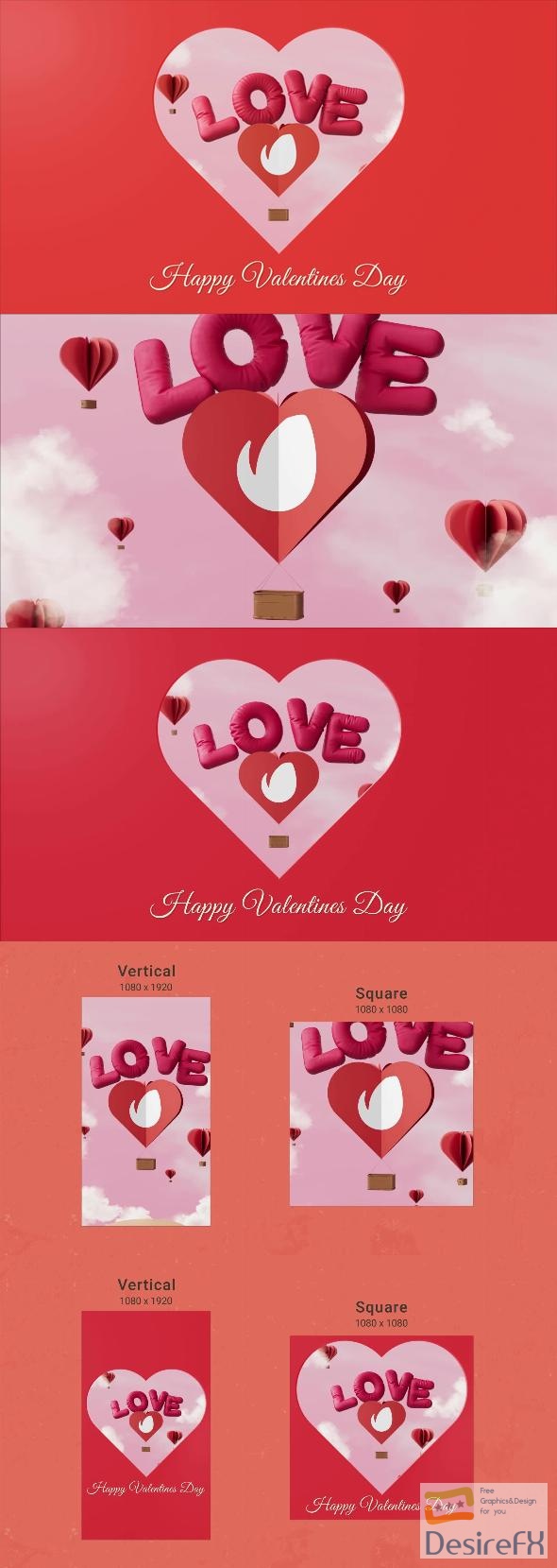 VideoHive Valentines Day Greeting 50672299