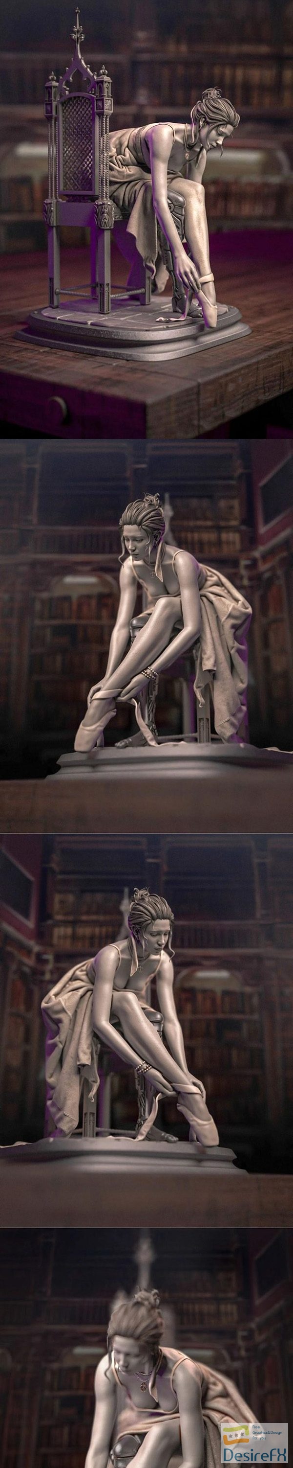 VX-Labs – Elara 2061 – The Cyborg Ballerina – 3D Print