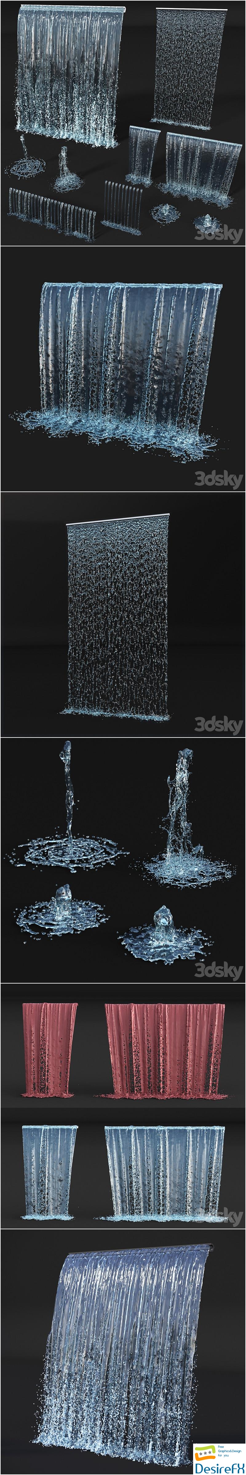 Water Collection 6 3D Model