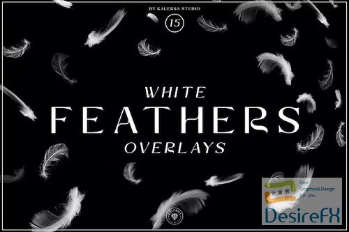 White Feathers Overlays - 5DWLARH