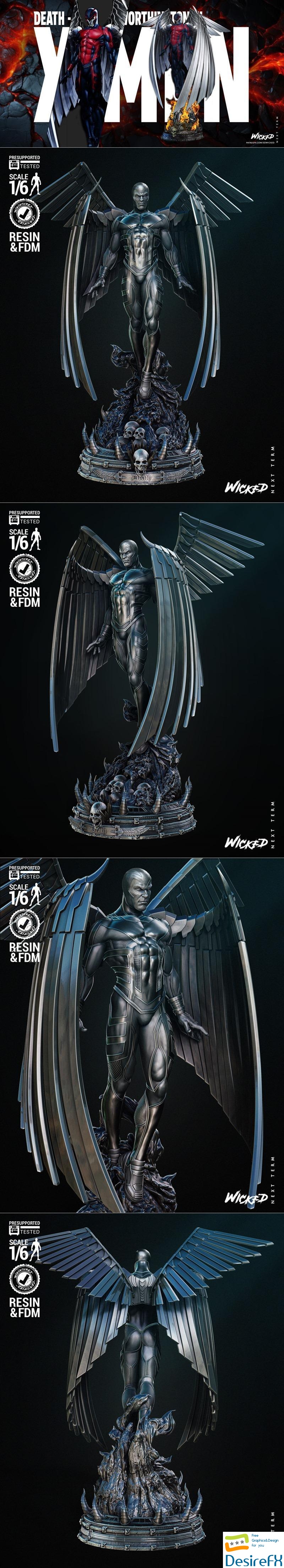 Wicked - Archangel Sculpture 3D Print