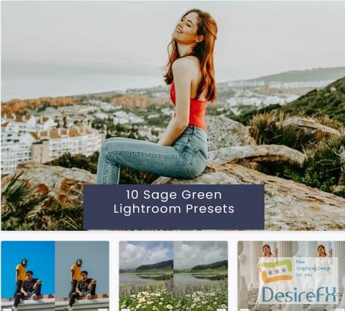 10 Sage Green Lightroom Presets - F5VXNS2