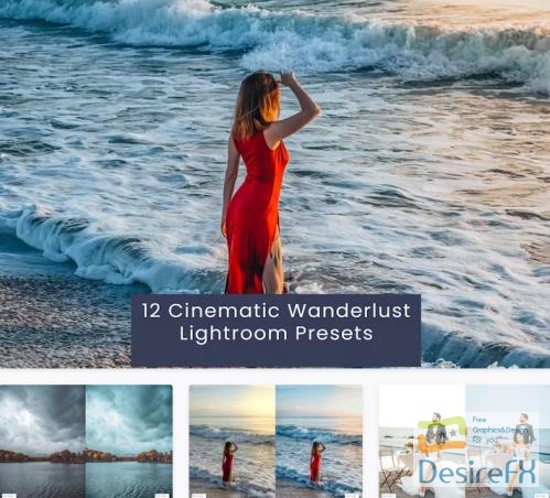 12 Cinematic Wanderlust Lightroom Presets - 4EGCJFZ