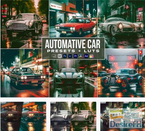 Automative Car Presets - luts Videos Premiere Pro - NFMVNGS