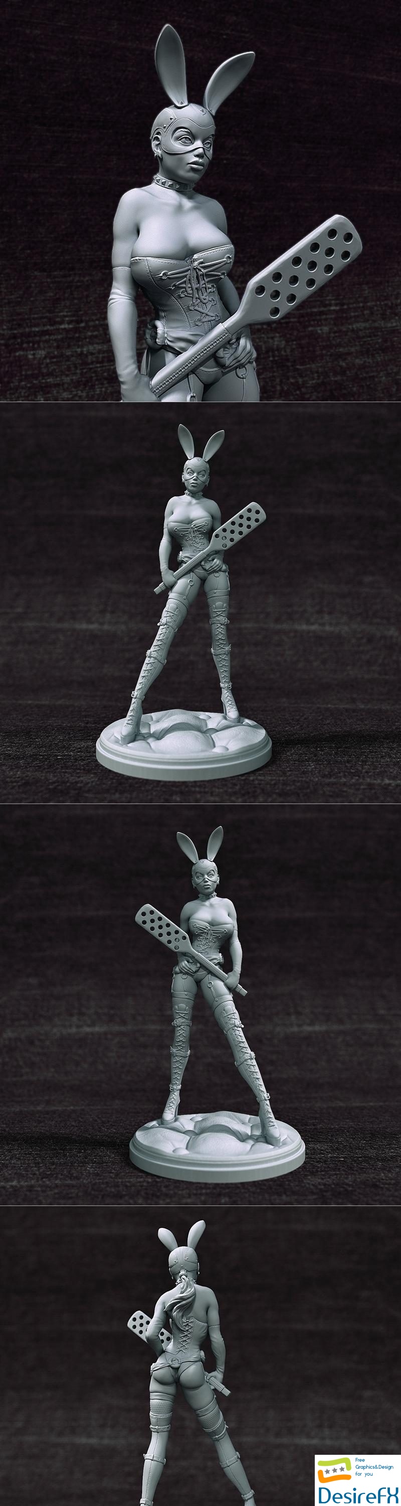 Bunny Girl Lara – 3D Print