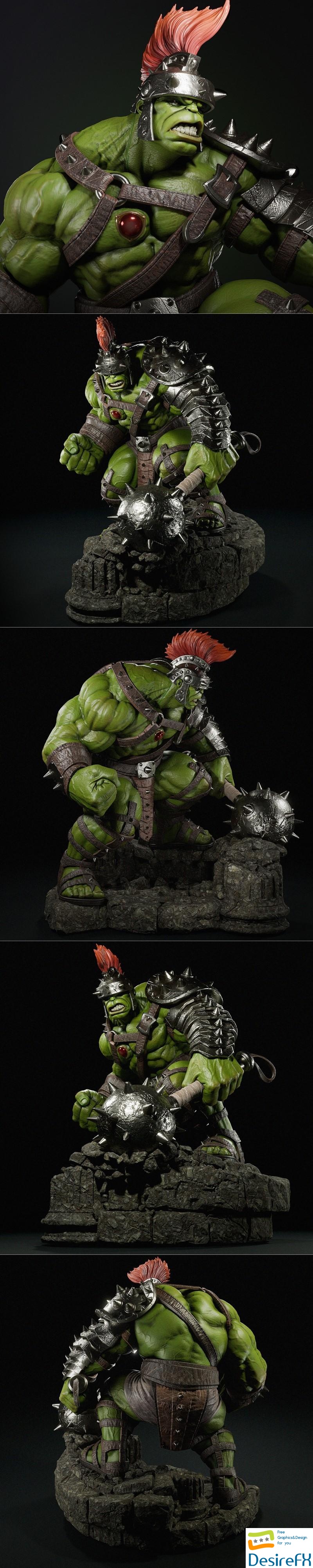 Ca 3d Studios - Hulk (Gladiator) 3D Print