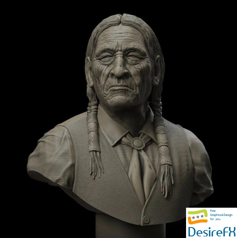 Cheyenne Elder 3D Print