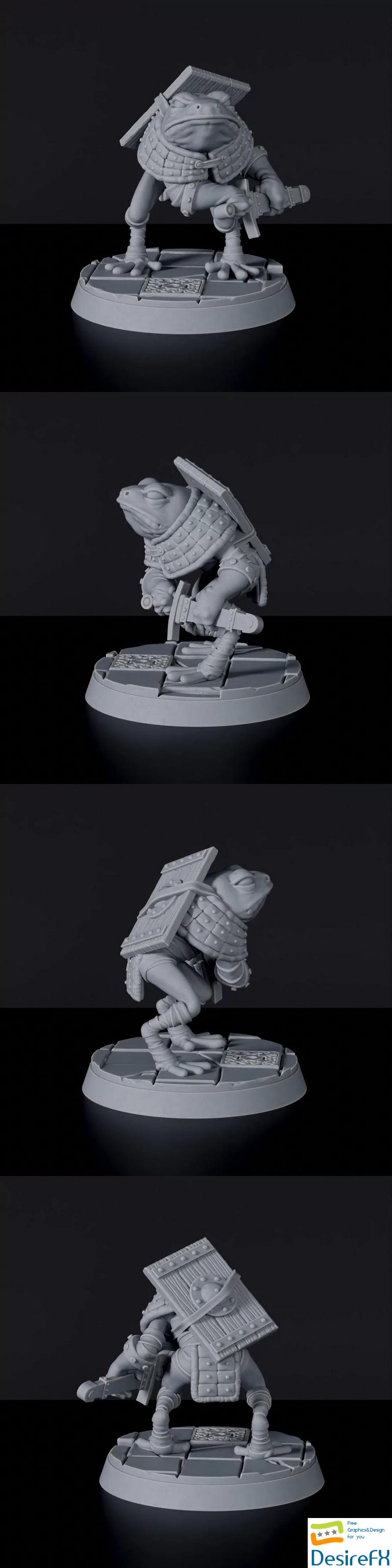 Croak The Ambusher - 3D Print