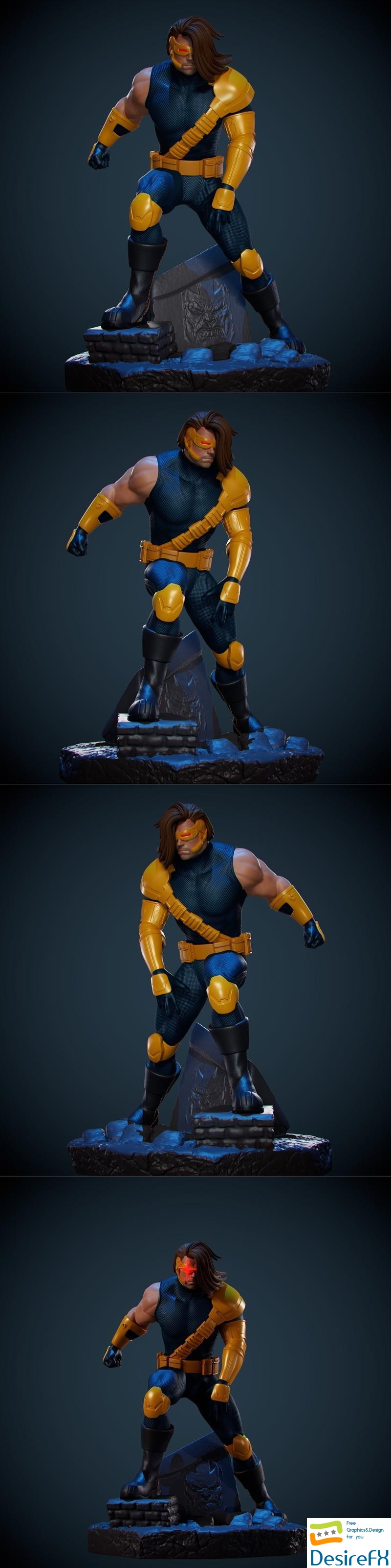 Cyclops - Age of Apocalypse 3D Print