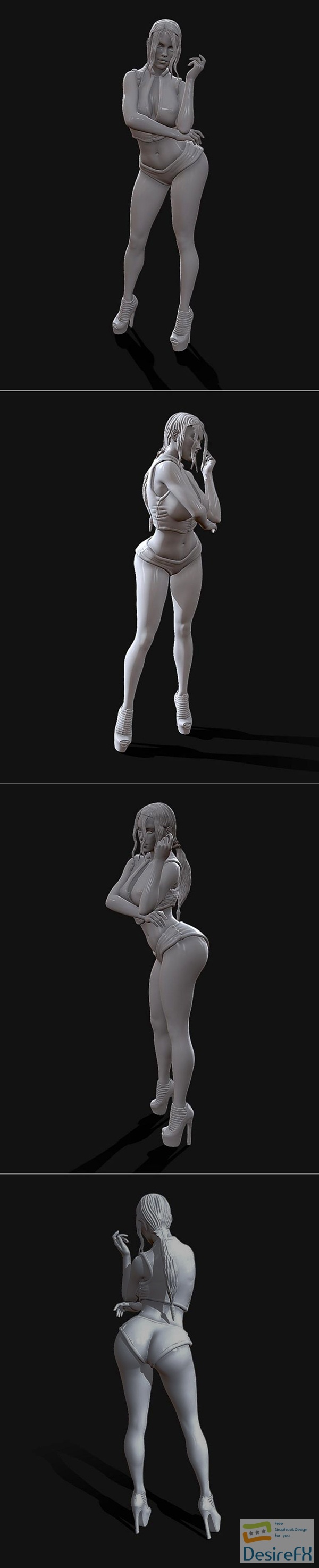 Dancer woman – 3D Print